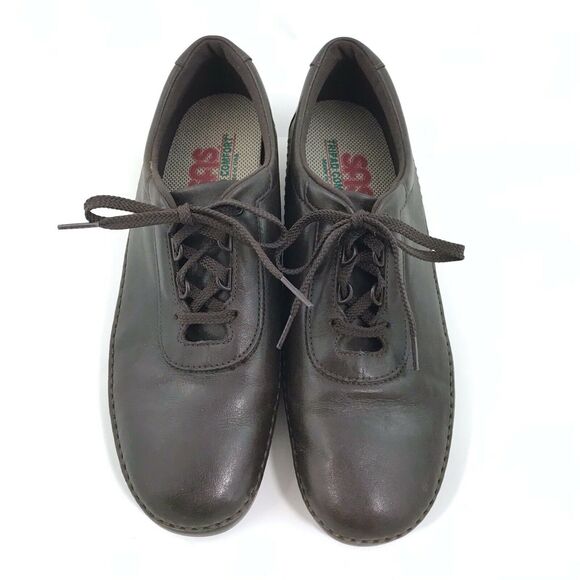 SAS Traveler Lace Up Oxford Sneakers Orthopedic Tri Pad Comfort Shoes Womens 10N - Picture 3 of 10